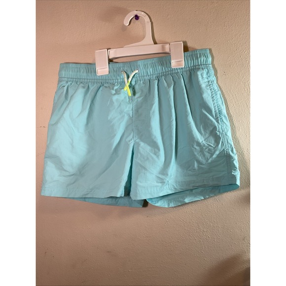 New Art Class Boys Blue‎ Elastic Drawstring Waist Lined Swim Trunks Size XL (14) - Picture 1 of 7